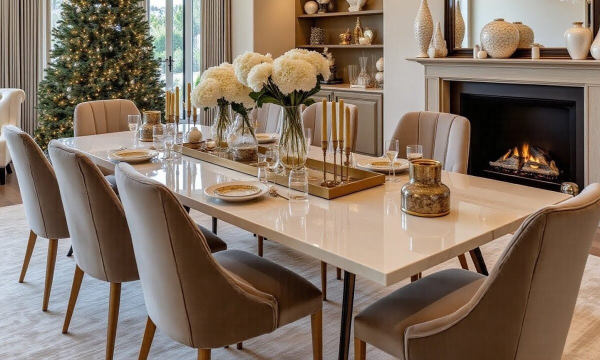 16 Modern Dining Room Table Decor Ideas