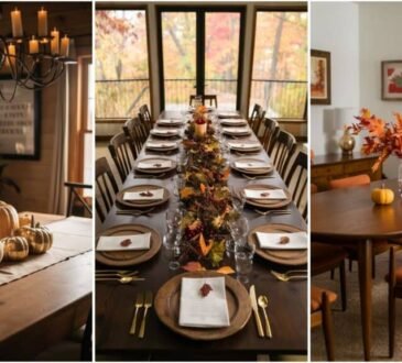 22 Dining Room Table Fall Decor Ideas That Make Your Table Look Warm and Cozy